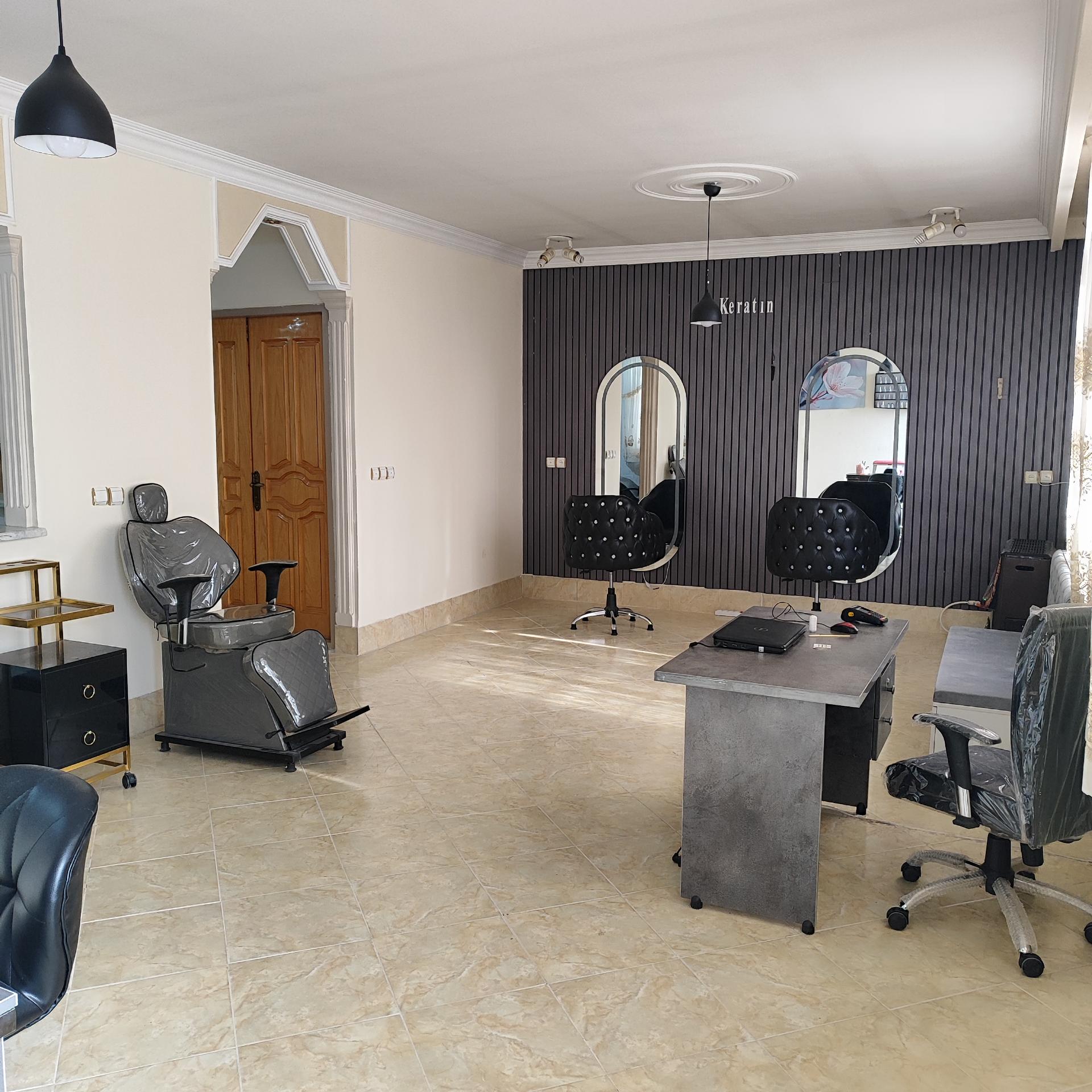 نمونه‌کار سالن زیبایی صدف