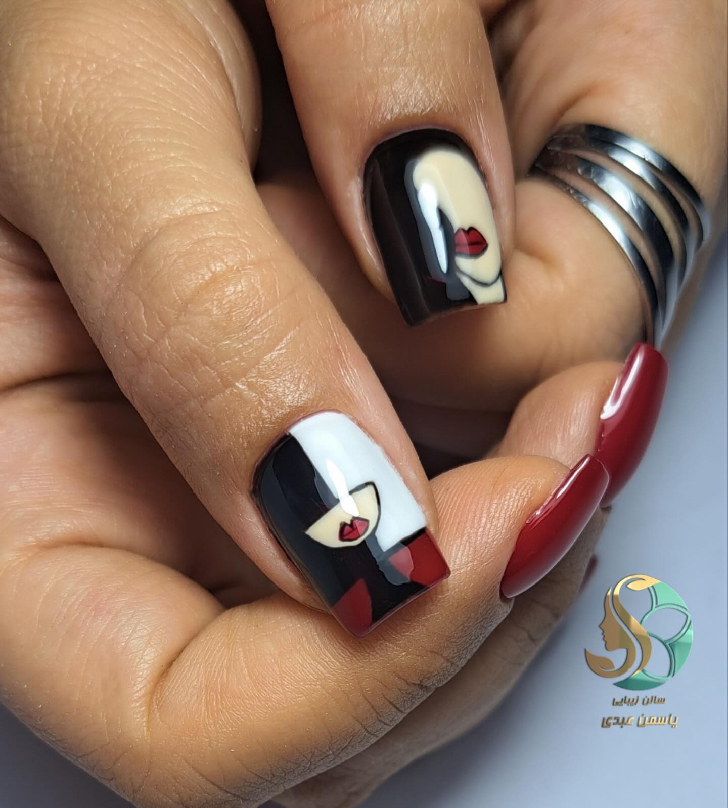 نمونه‌کار سالن زیبایی یاسمن عبدی