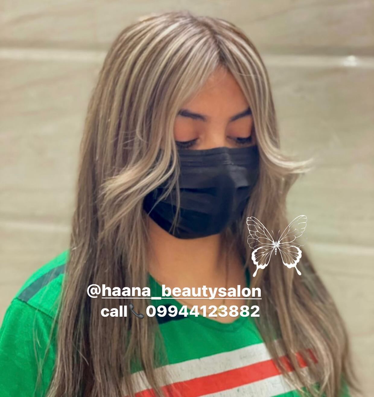 نمونه‌کار سالن زیبایی هانا‌ نصیری