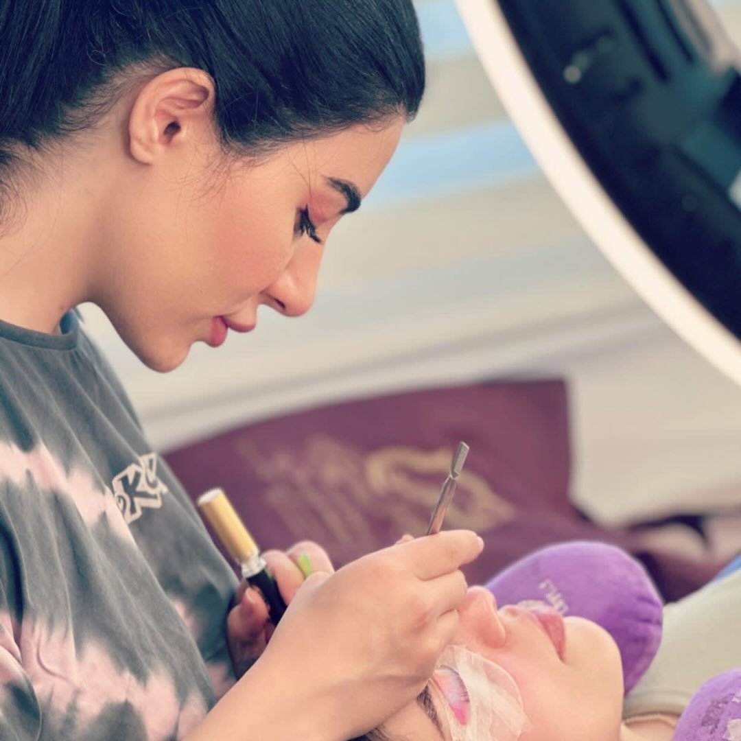 اكستنشن مژه رویا